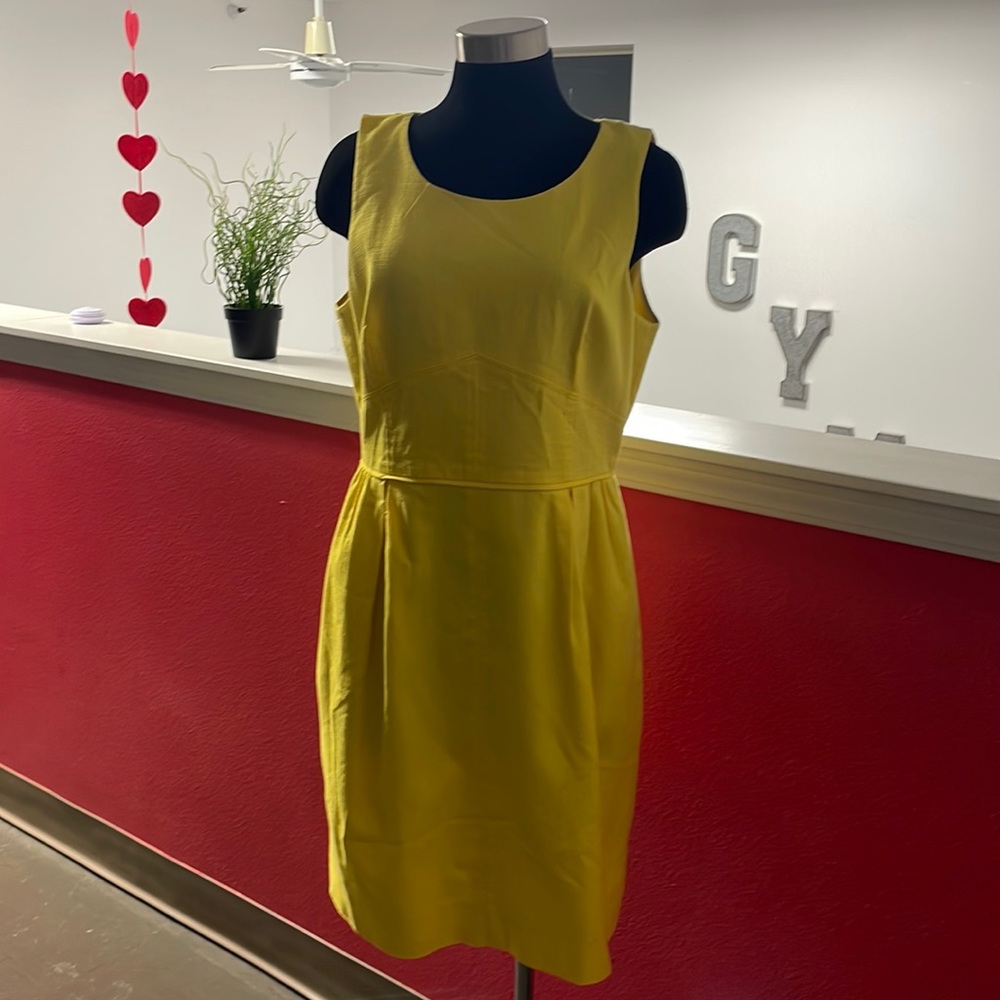 JCREW yellow dress